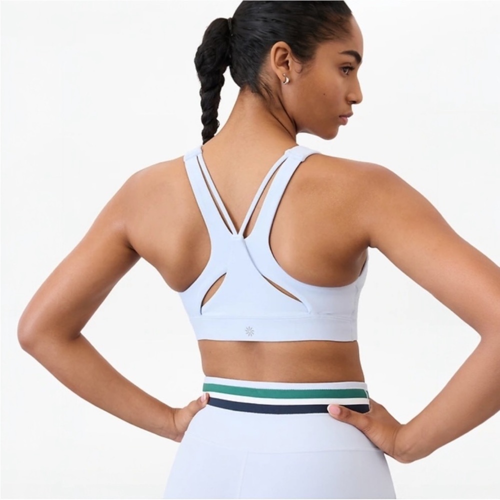 Athleta Flex Spacer Sports Bra A-C NWOT XL in color Gossamer